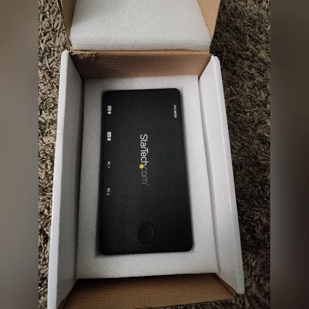 StarTech 2-Port HDMI USB-C Compact KVM Switch